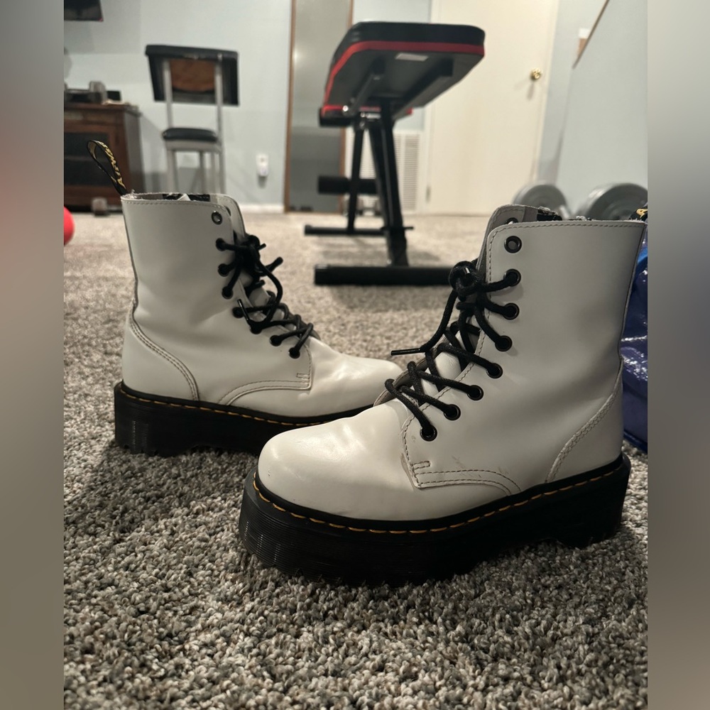 JADON BOOT SMOOTH LEATHER PLATFORMS - Picture 9 of 11